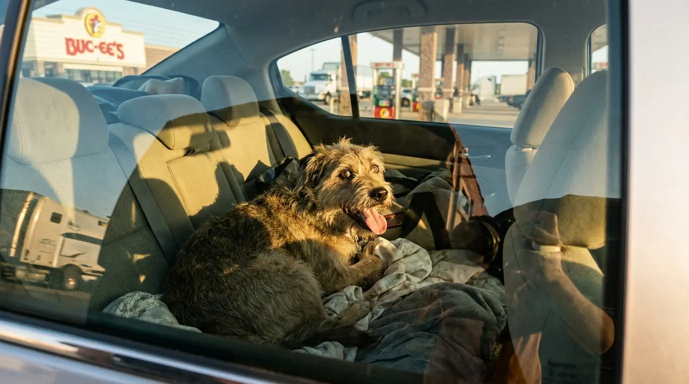 The Gas Station Meltdown That Changed How I Travel With My Dogs
